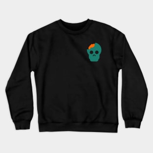 Zombie's Skull Crewneck Sweatshirt